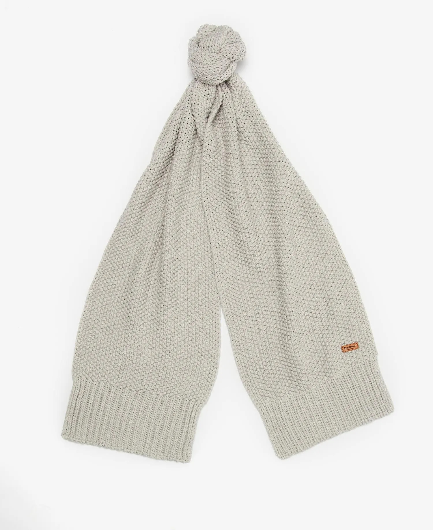 Barbour Hartley Hat & Scarf Gift Set Grey LGS0053