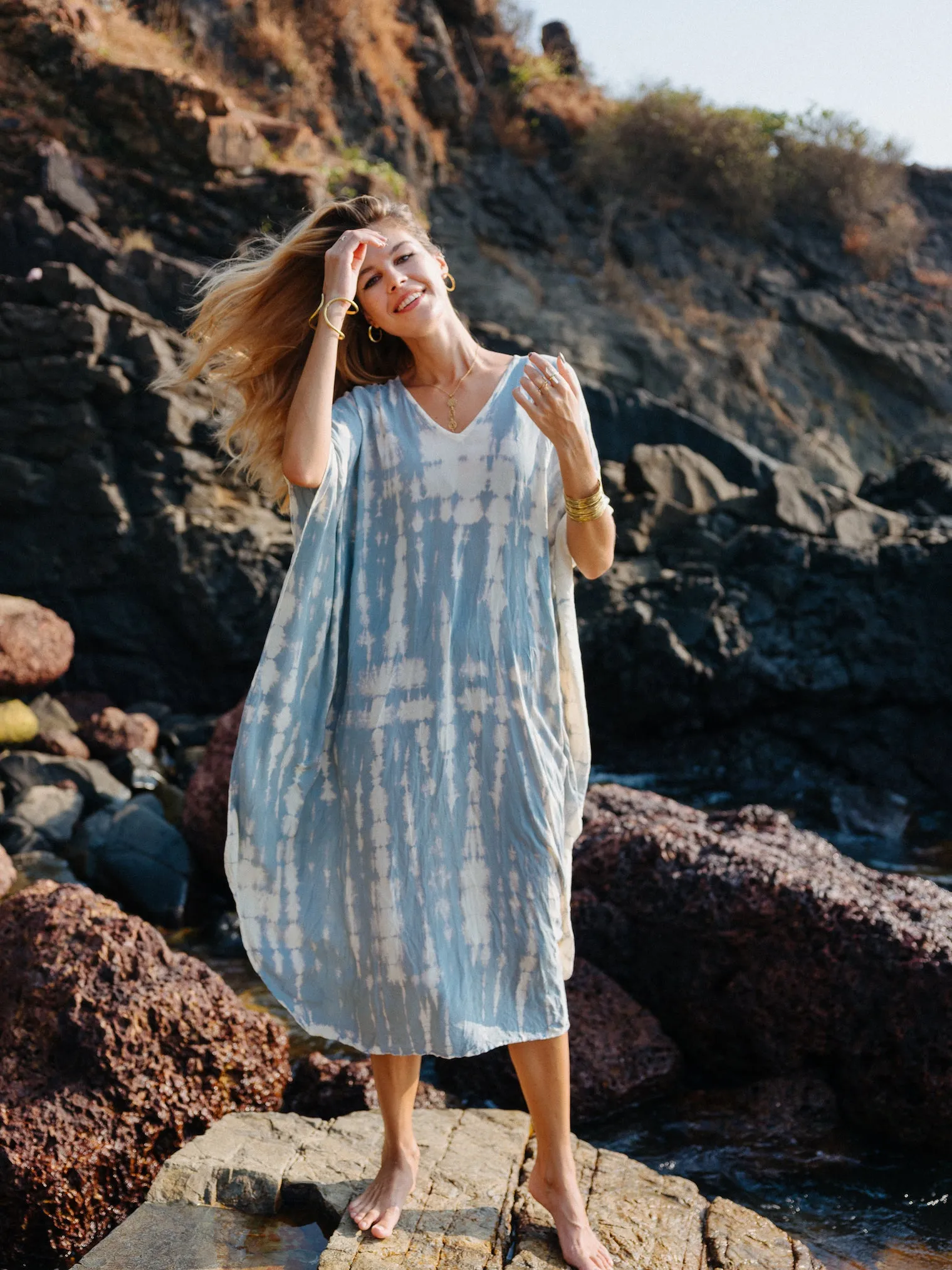 Batik Kaftan-Kleid ~ NOVA