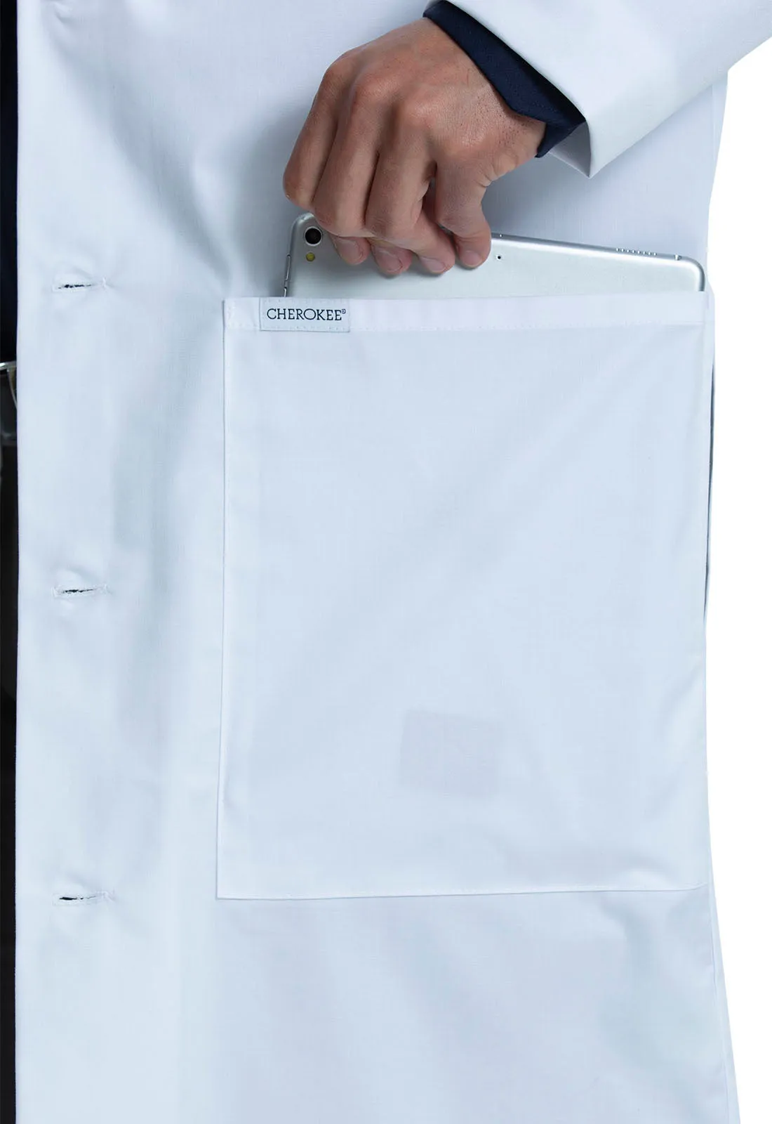 CK412 Men's Lab Coat in White 38"