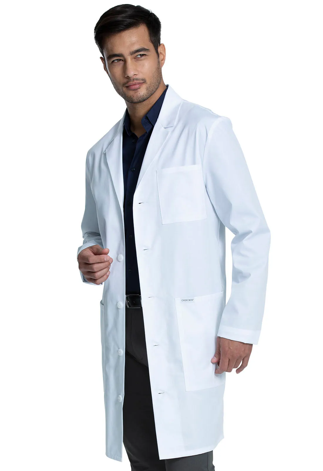 CK412 Men's Lab Coat in White 38"