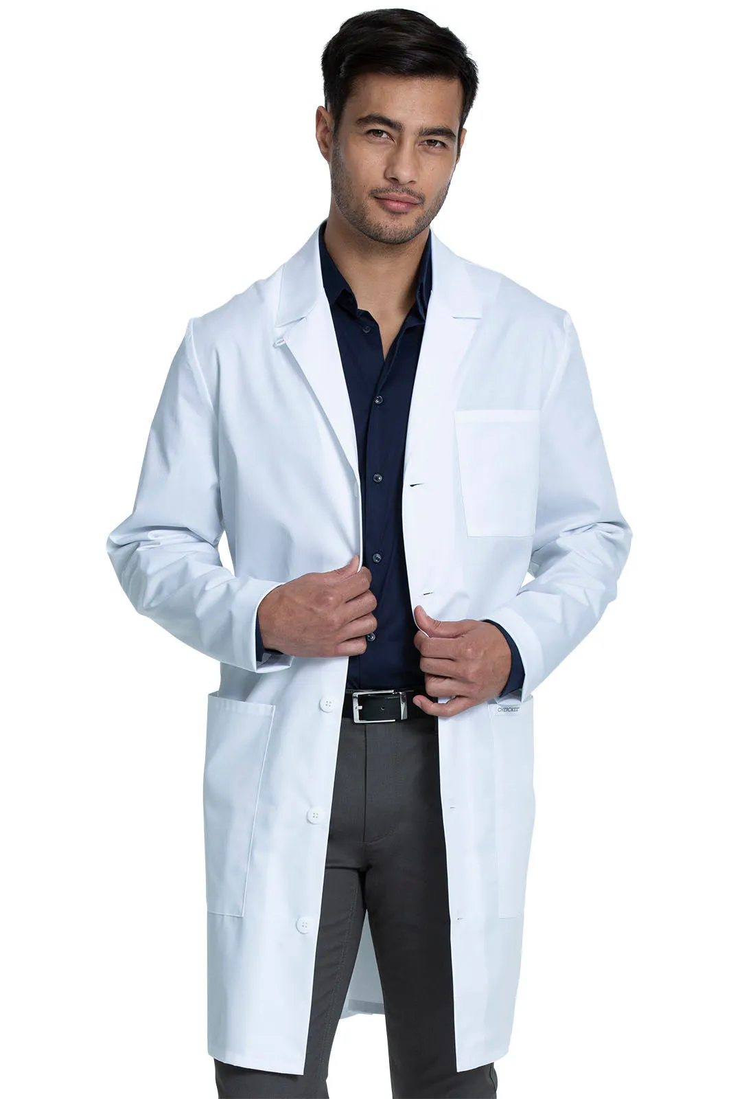 CK412 Men's Lab Coat in White 38"