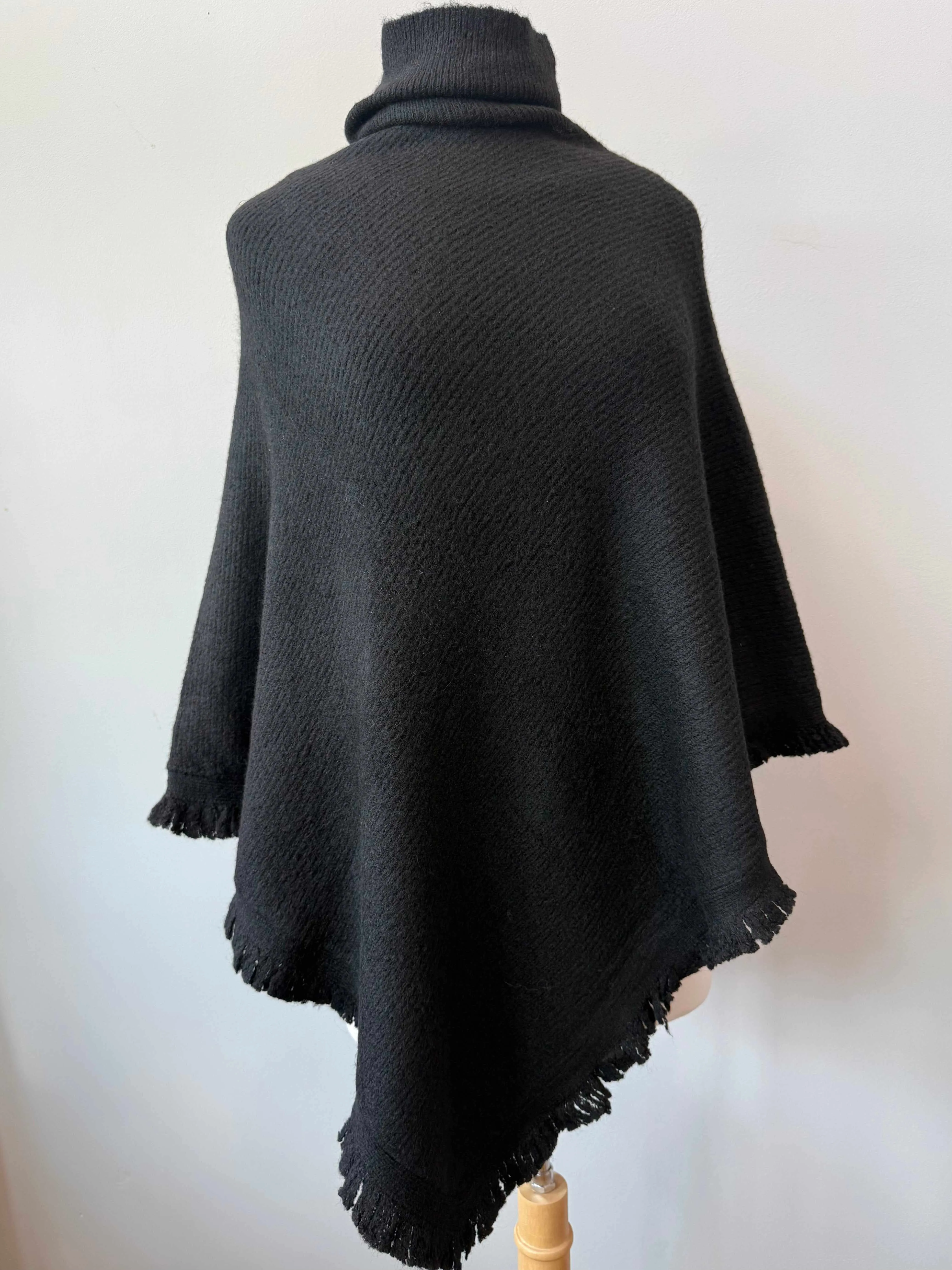 Classic Turtleneck Poncho