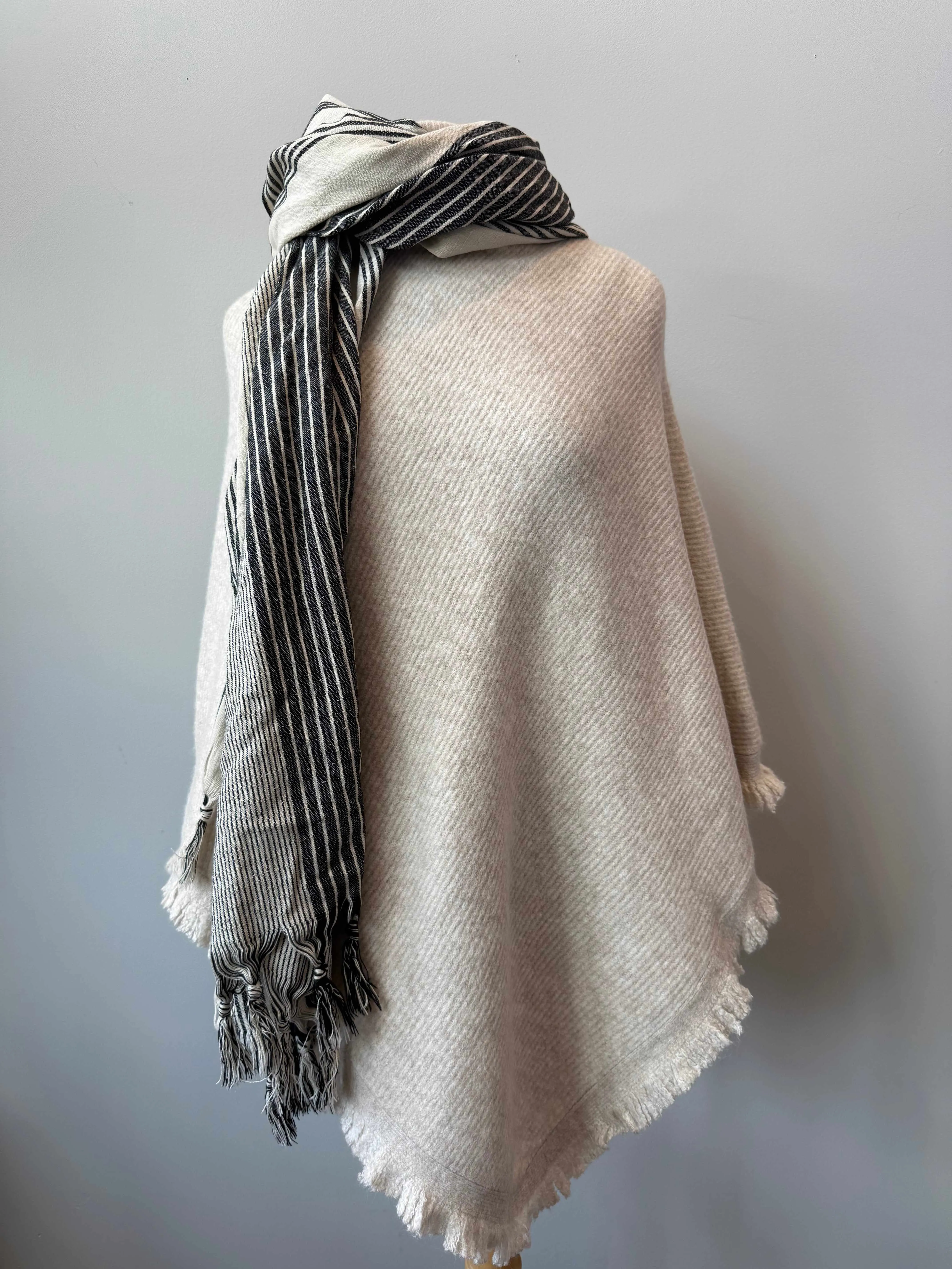 Classic Turtleneck Poncho