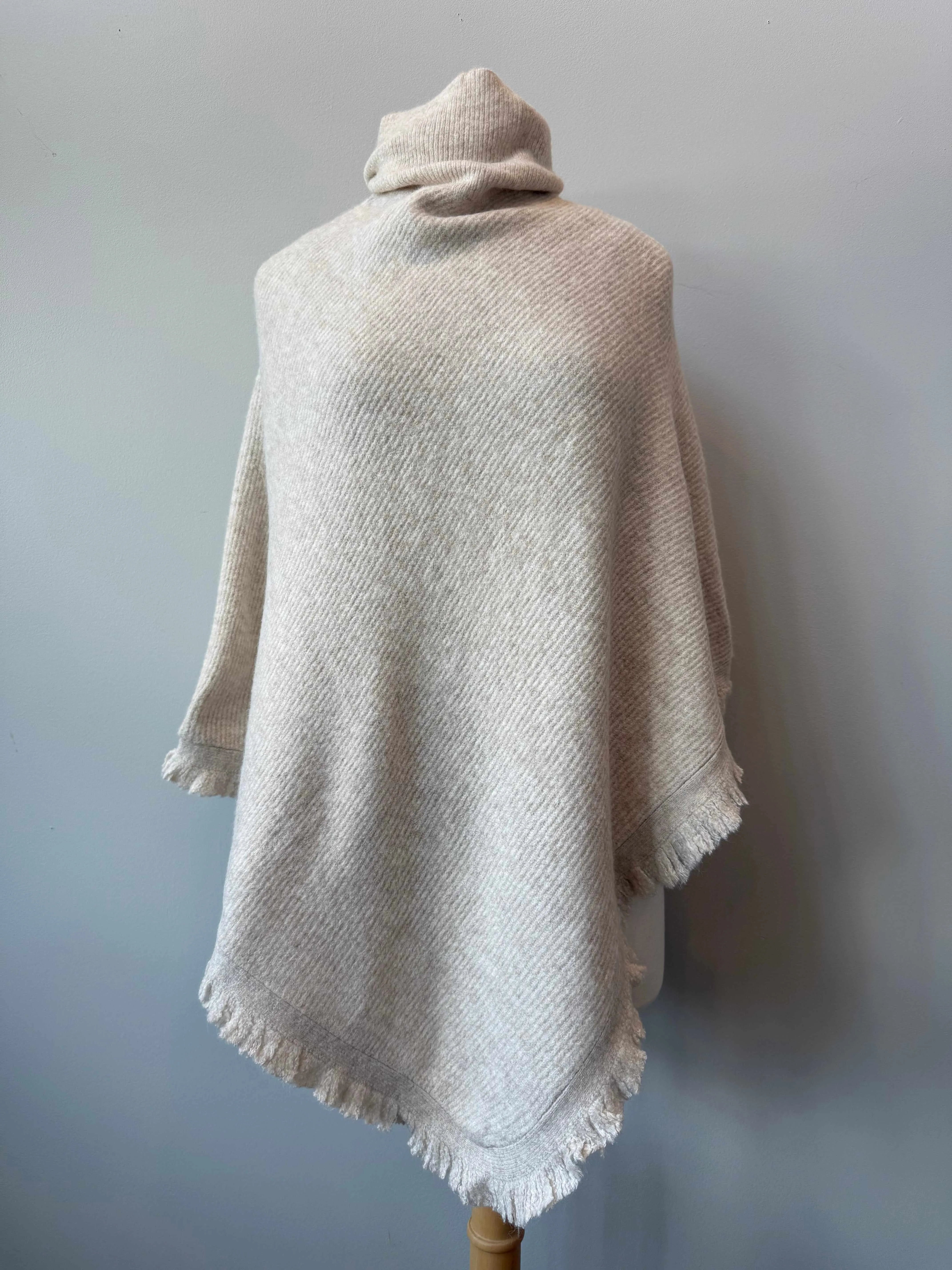 Classic Turtleneck Poncho