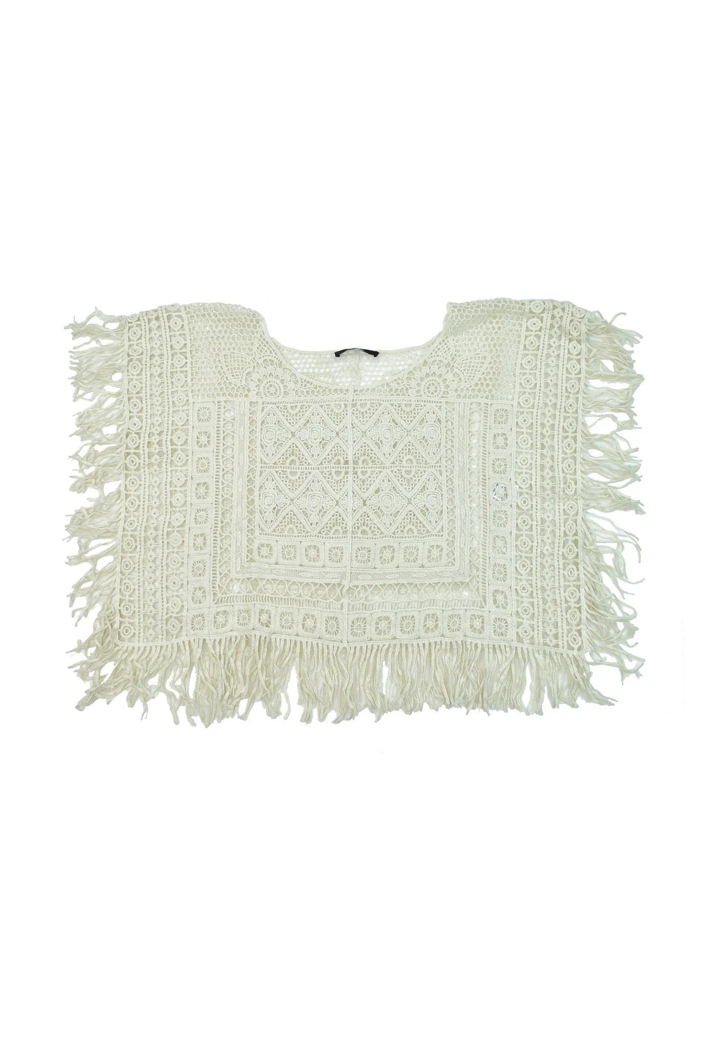 Cropped Poncho