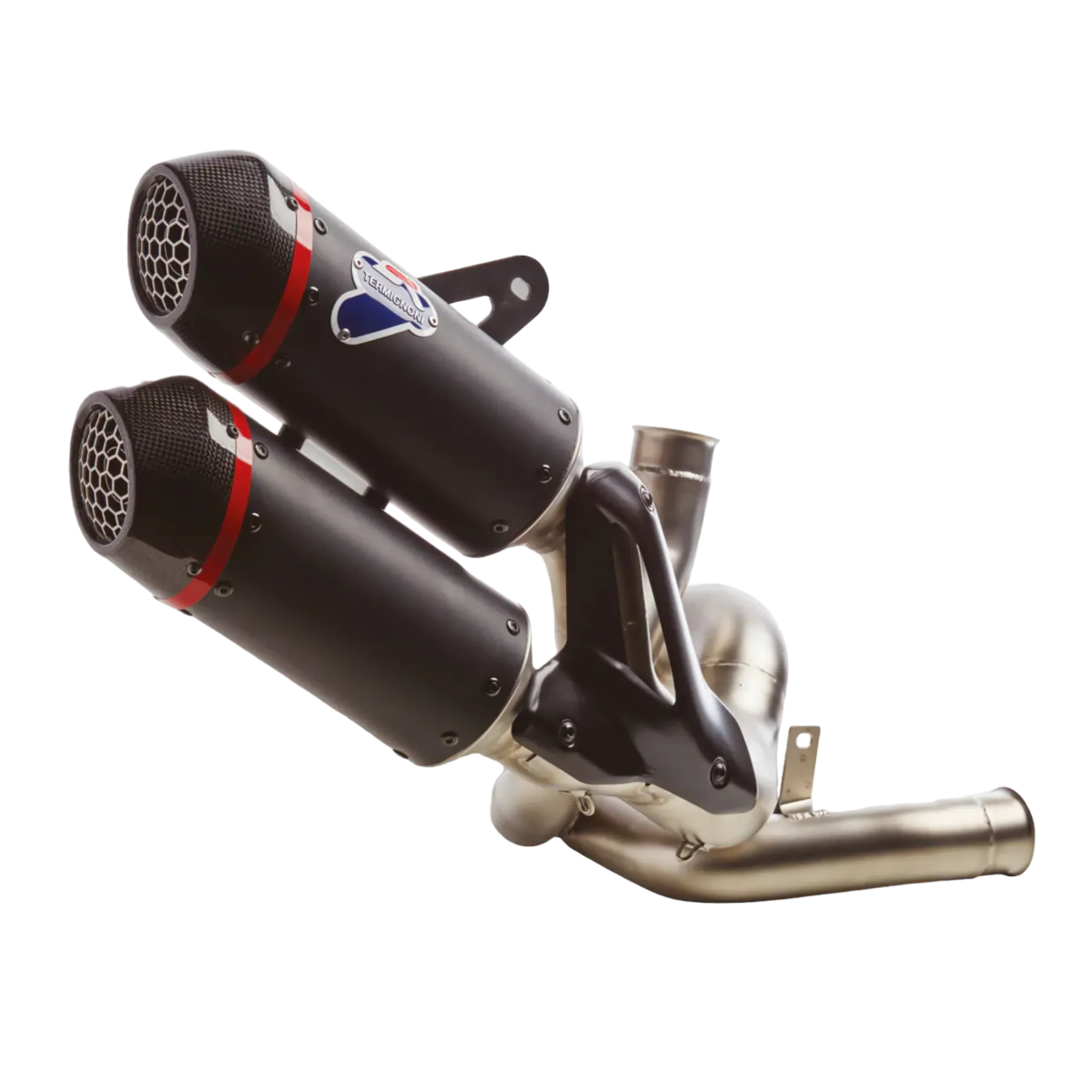 Ducati Monster Slip-on Exhaust System with Carbon Silencers (96481842AA)