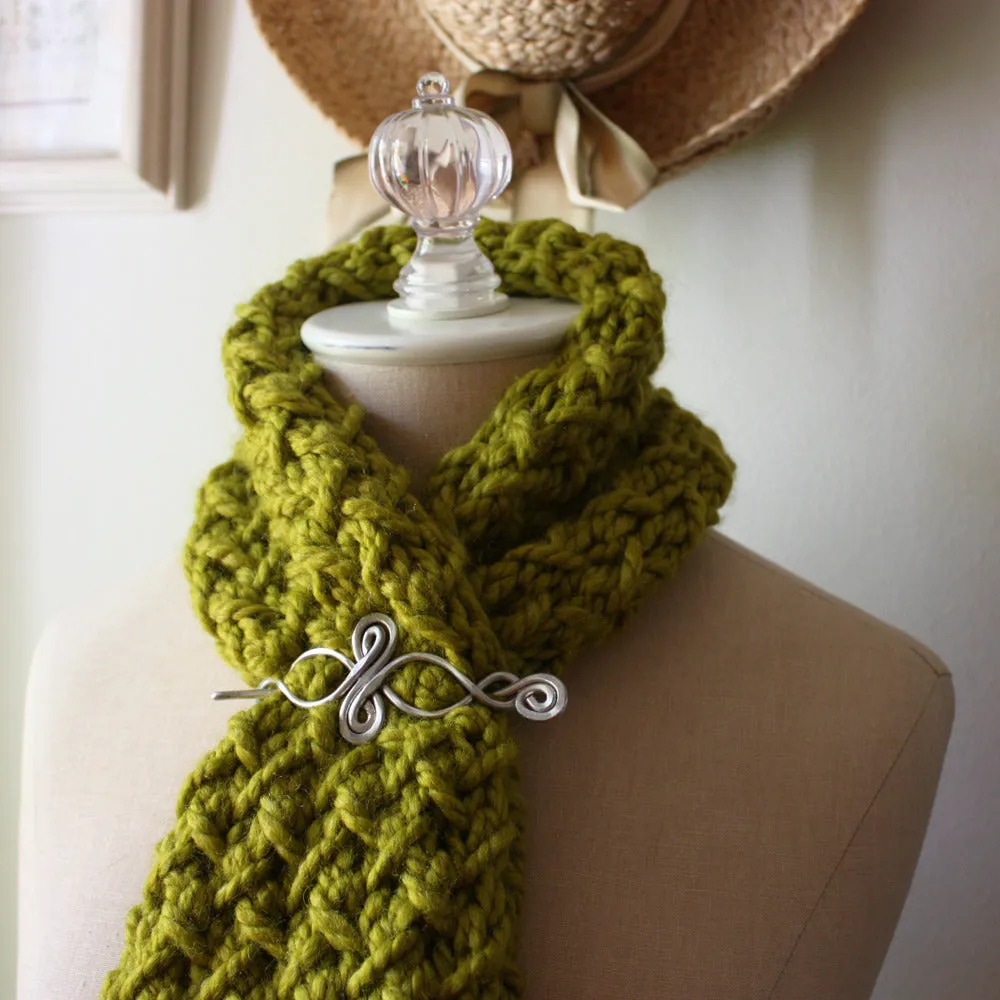 Embraceable Cowl Scarf Knitting Pattern