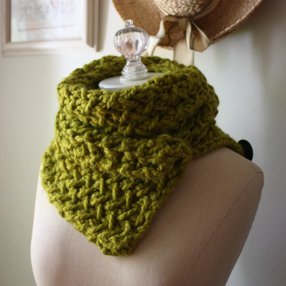 Embraceable Cowl Scarf Knitting Pattern