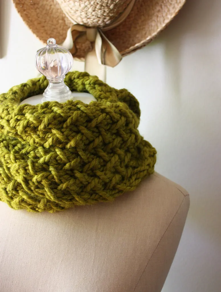 Embraceable Cowl Scarf Knitting Pattern