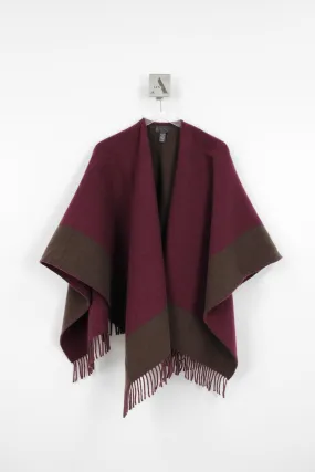 highlands reversible poncho