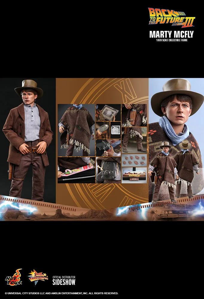 Hot Toys 1/6 Scale Figure - Back to the Future Part III - Marty McFly