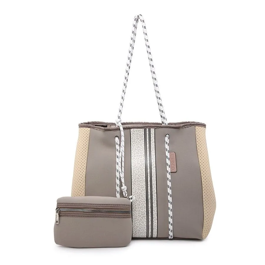 M2011STRP Stripe Multifunctional Neoprene Tote