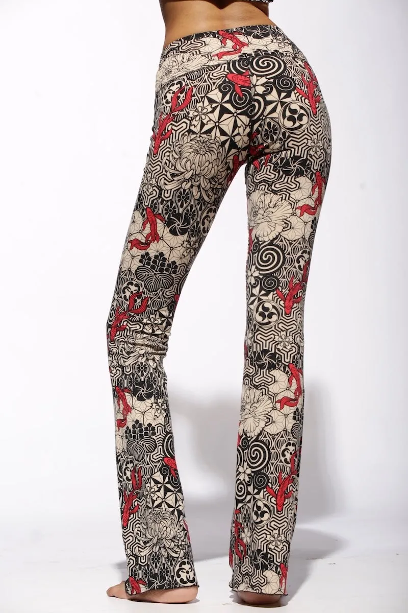 Nagomi Flares - Cream Black