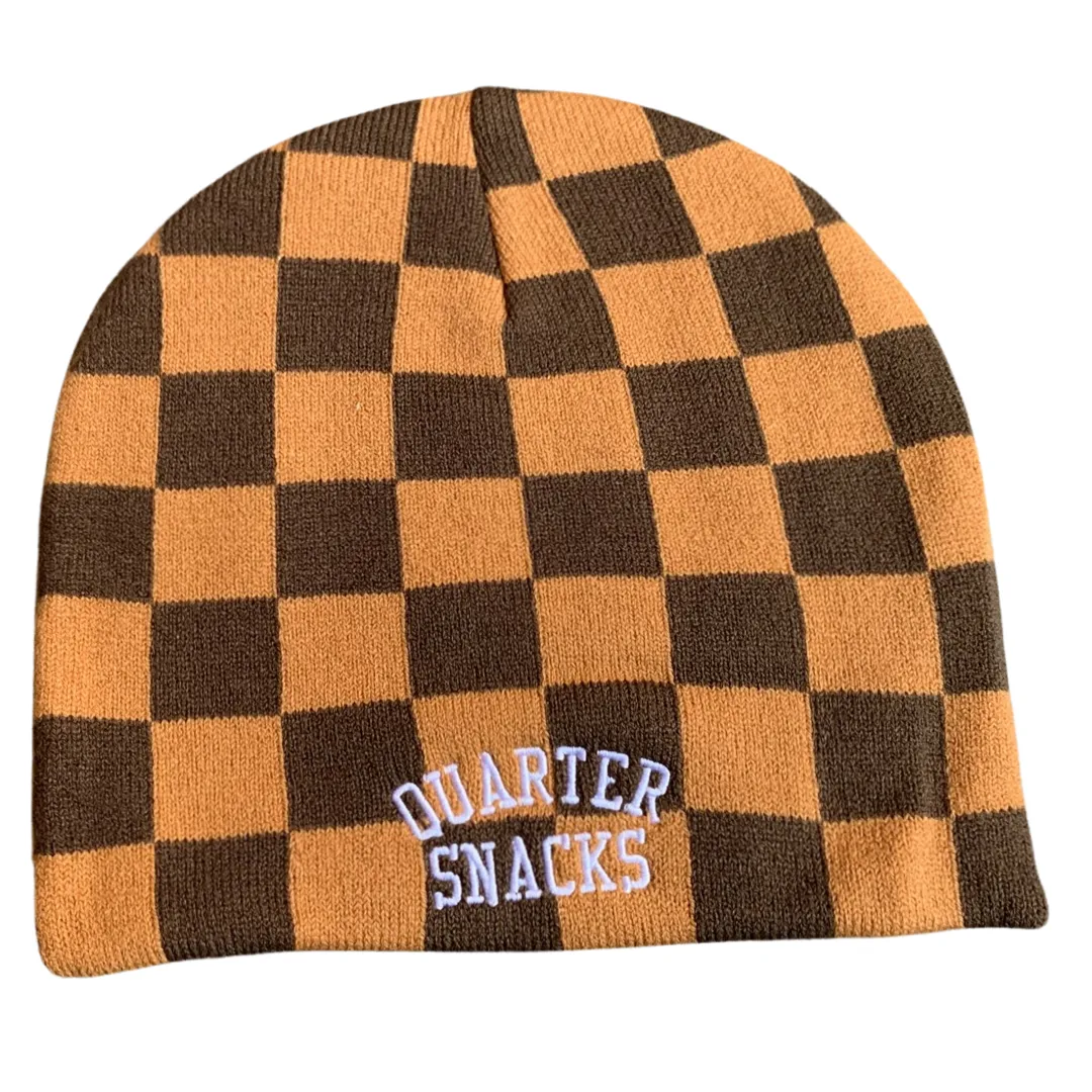 Quarter Snacks - Checkerboard  Beanie