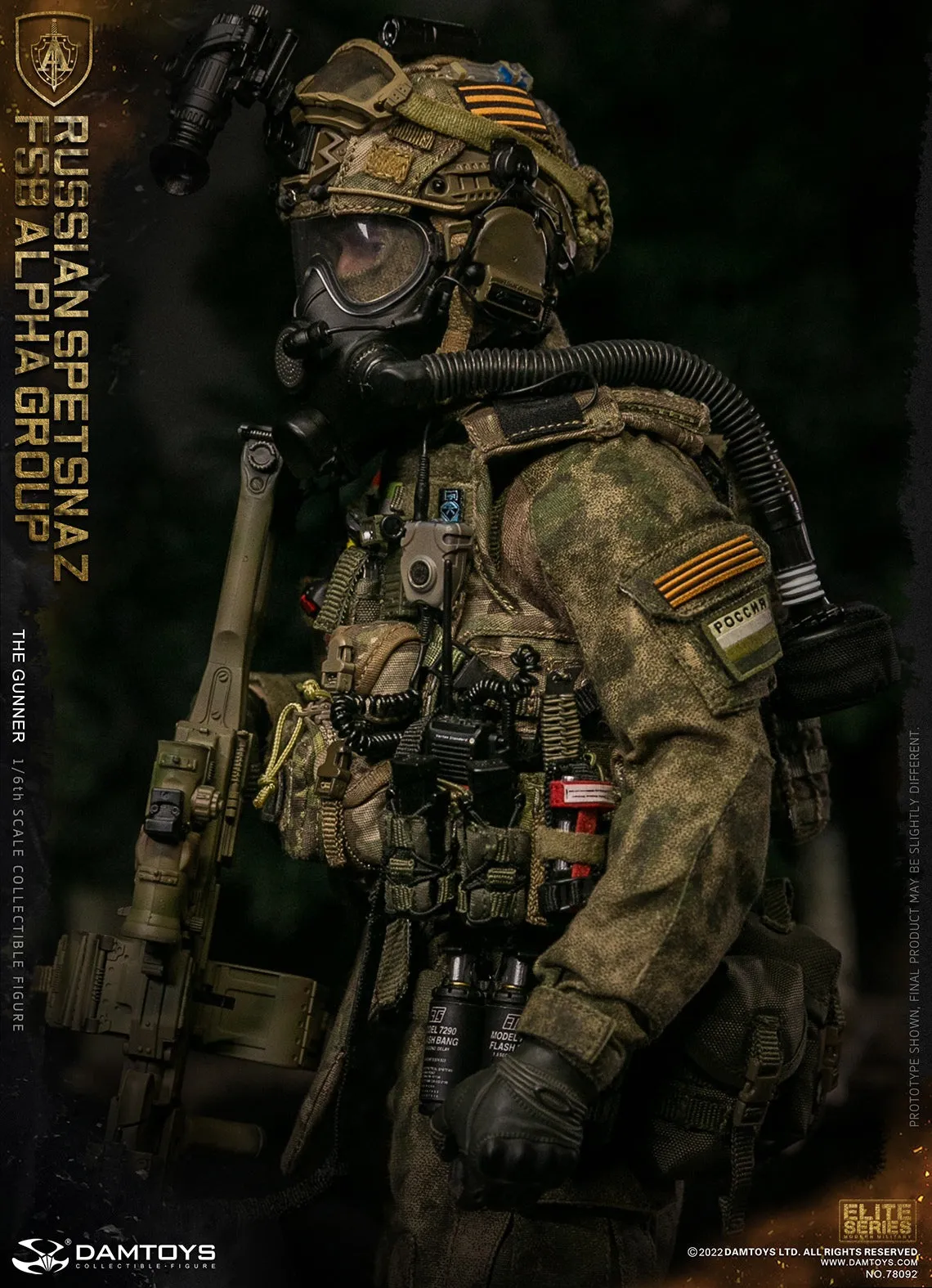 Russian Spetsnaz Fsb Alpha Group Gunner