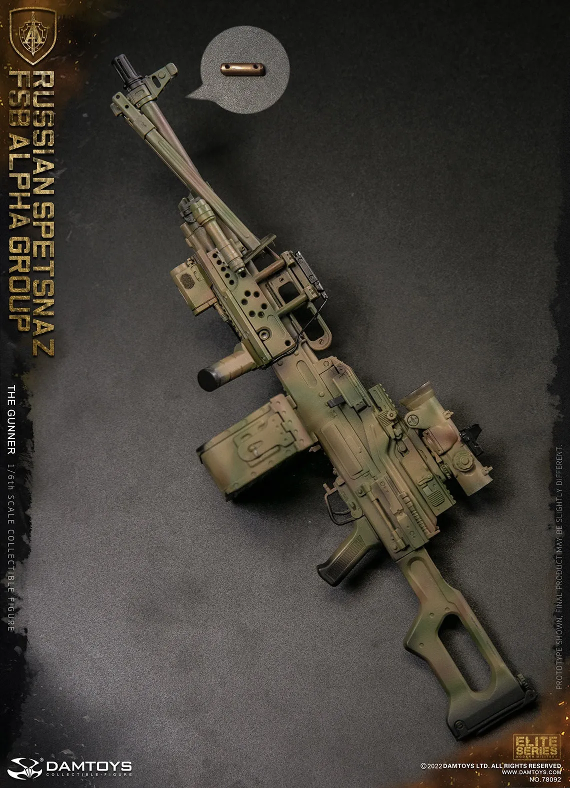 Russian Spetsnaz Fsb Alpha Group Gunner