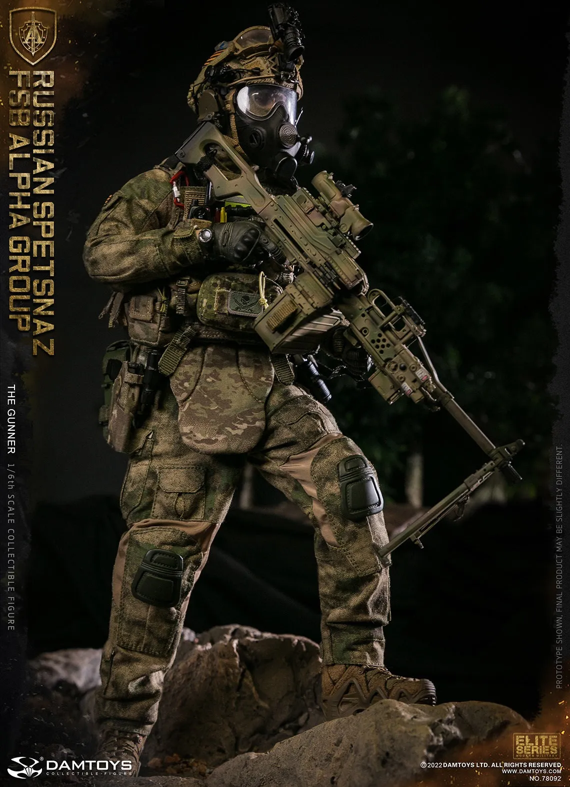 Russian Spetsnaz Fsb Alpha Group Gunner