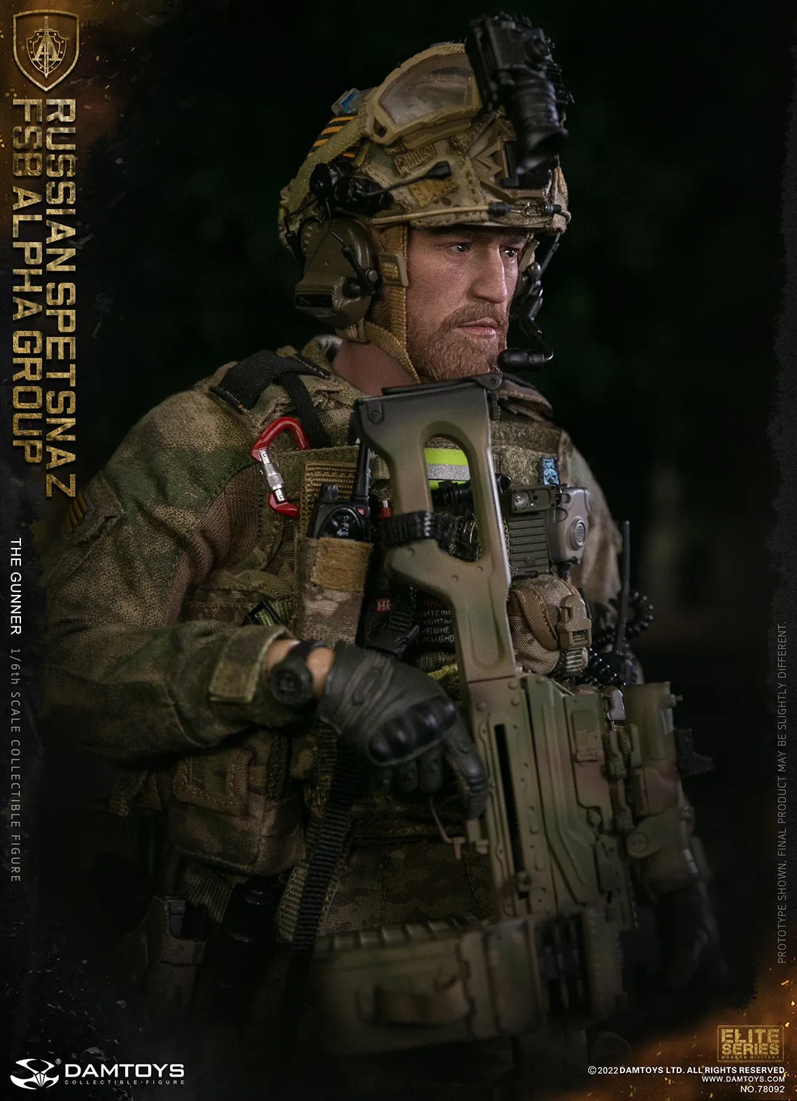 Russian Spetsnaz Fsb Alpha Group Gunner