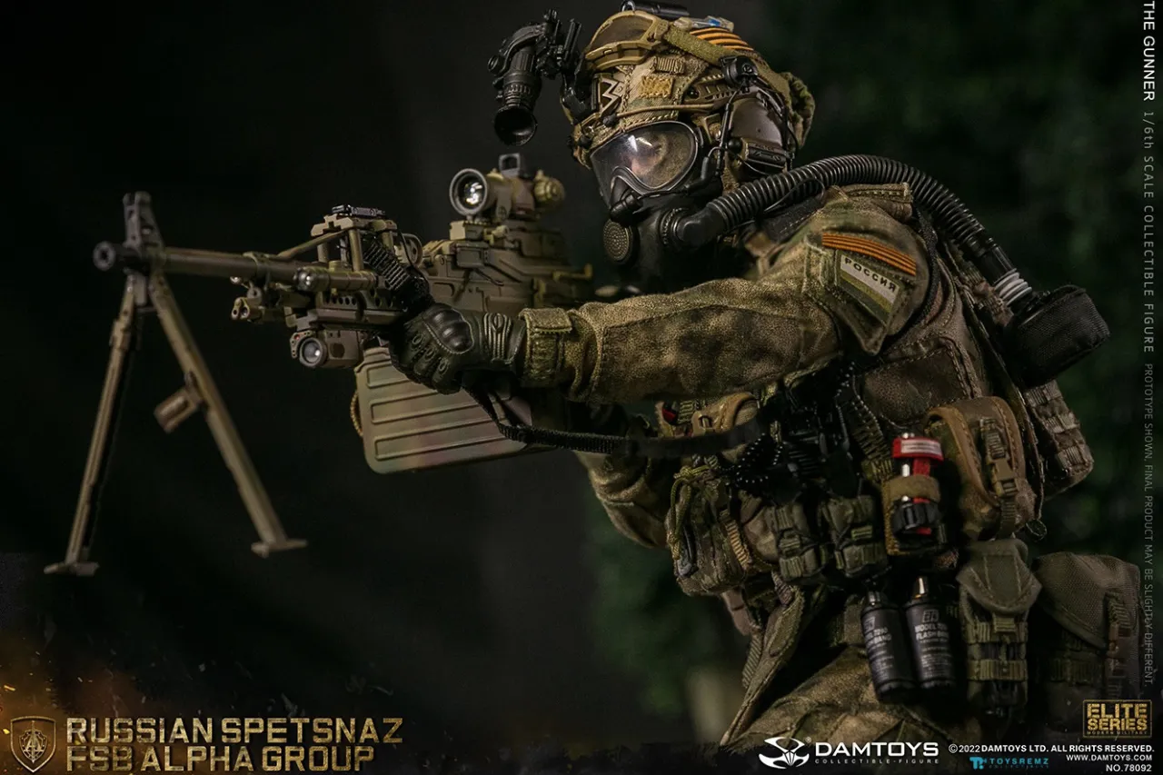 Russian Spetsnaz Fsb Alpha Group Gunner