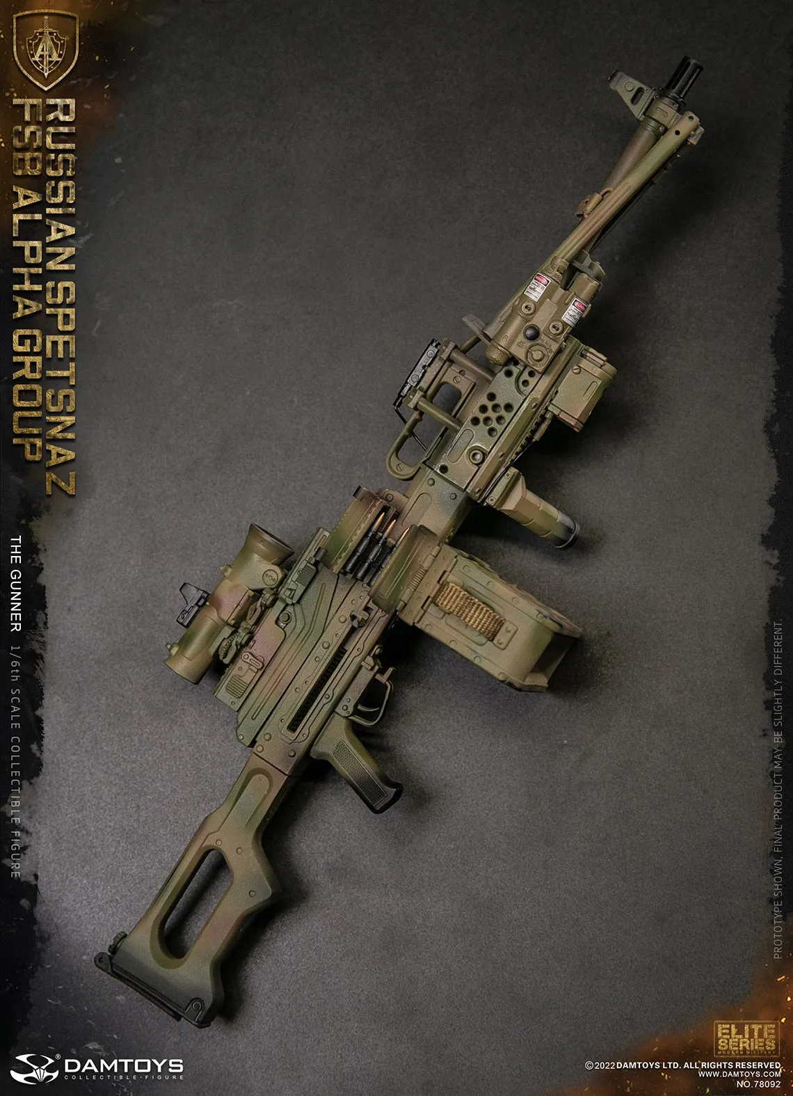 Russian Spetsnaz Fsb Alpha Group Gunner