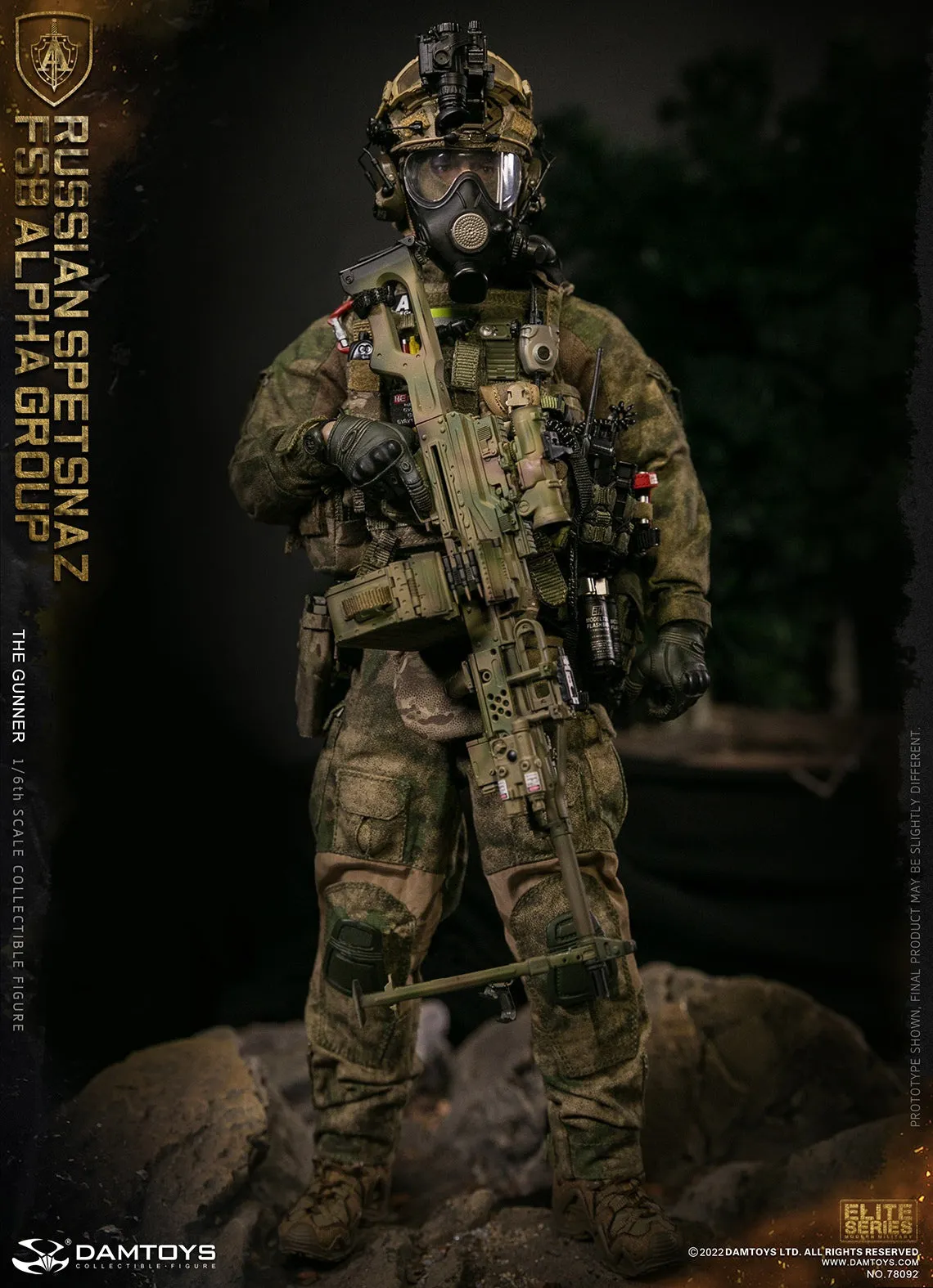 Russian Spetsnaz Fsb Alpha Group Gunner