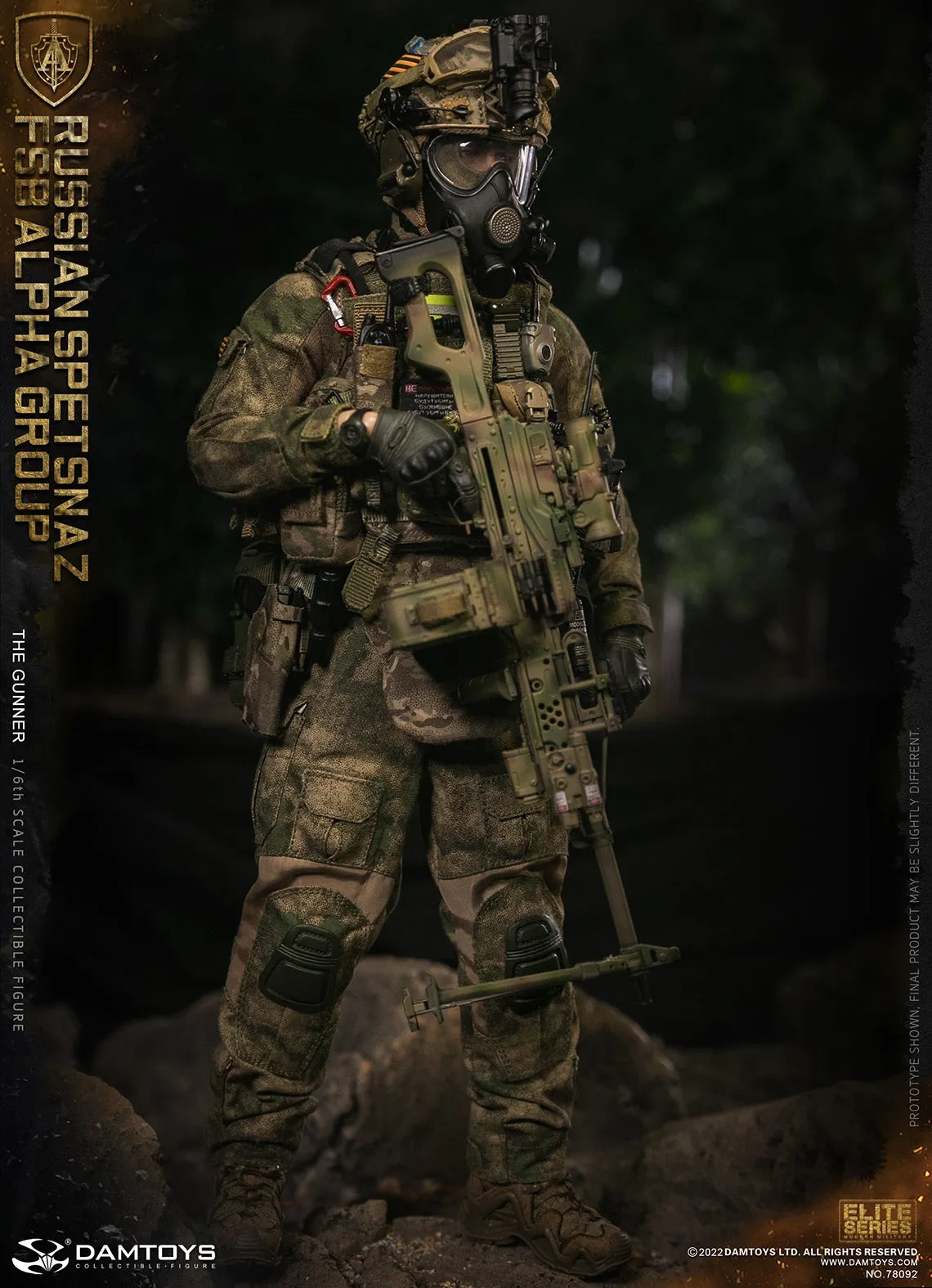 Russian Spetsnaz Fsb Alpha Group Gunner