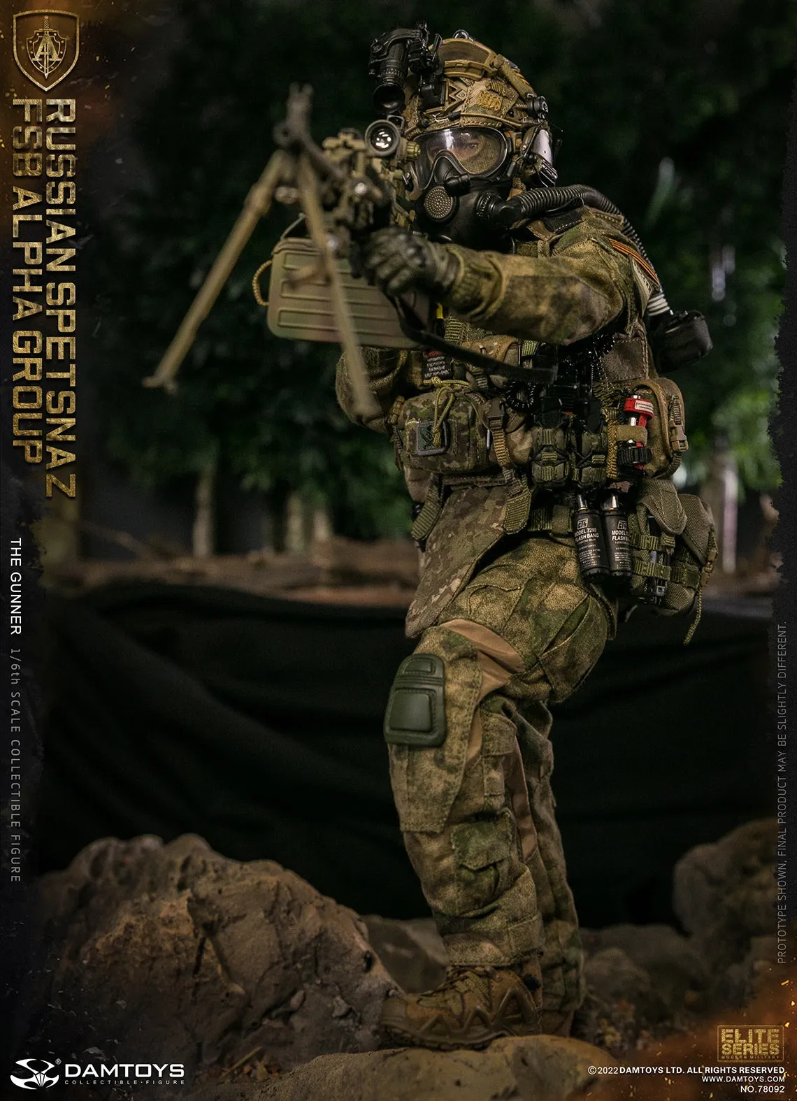 Russian Spetsnaz Fsb Alpha Group Gunner