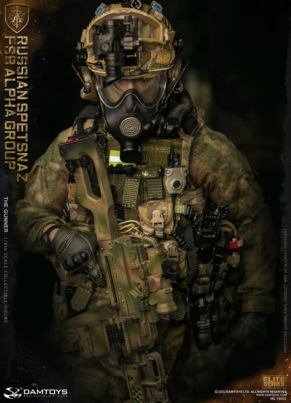 Russian Spetsnaz Fsb Alpha Group Gunner