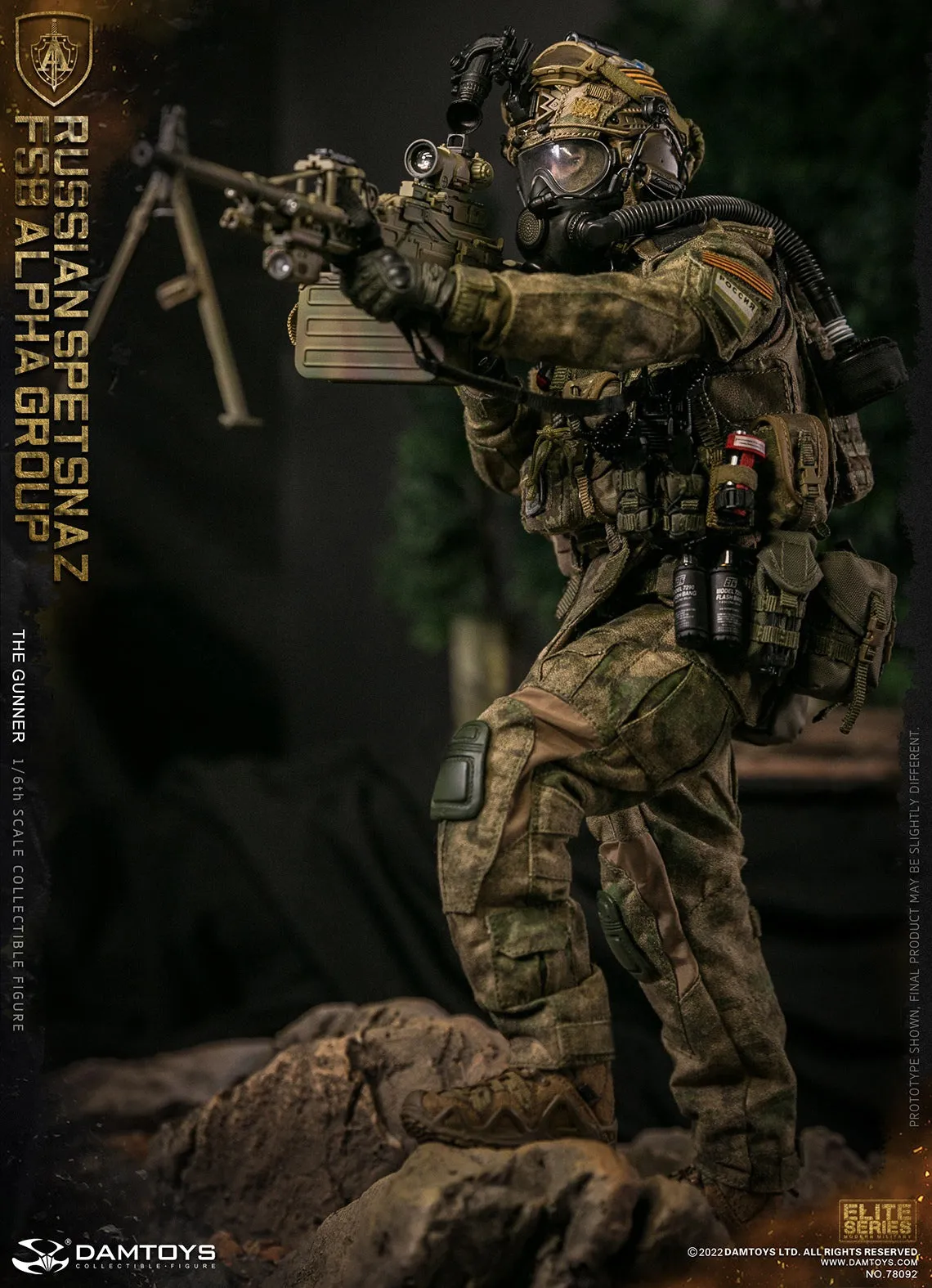 Russian Spetsnaz Fsb Alpha Group Gunner