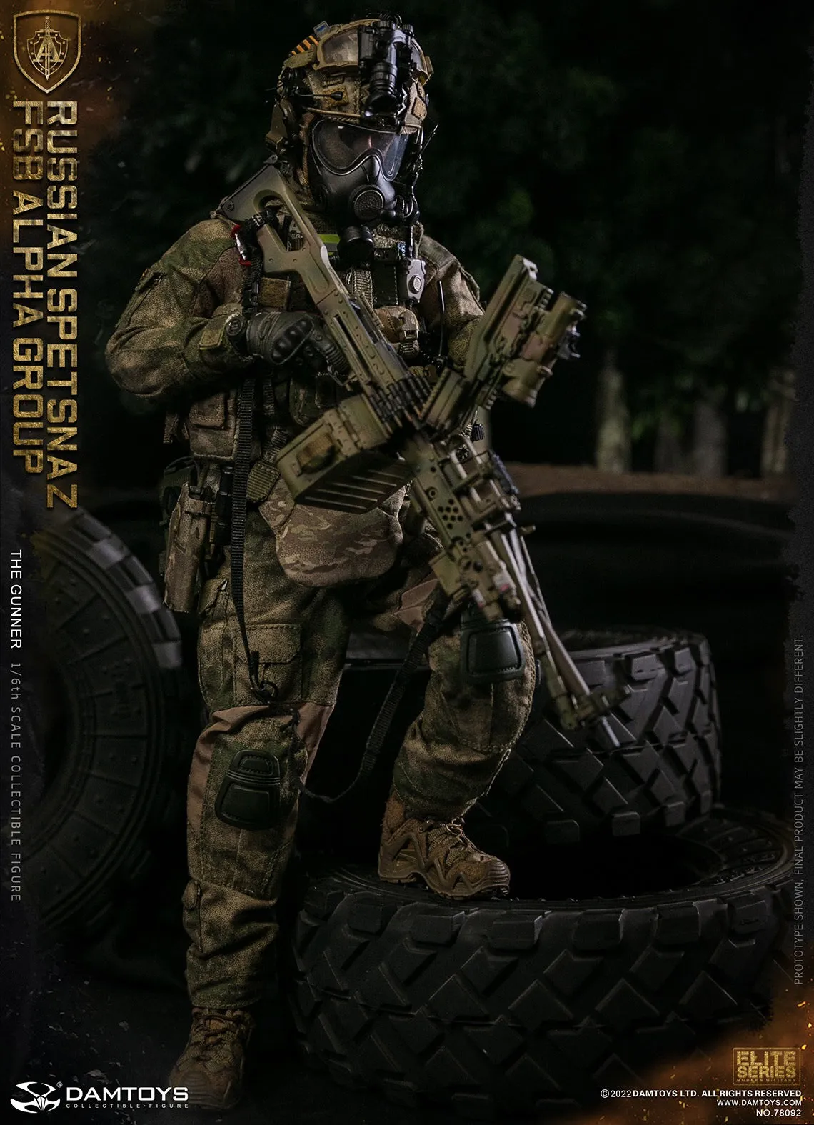 Russian Spetsnaz Fsb Alpha Group Gunner