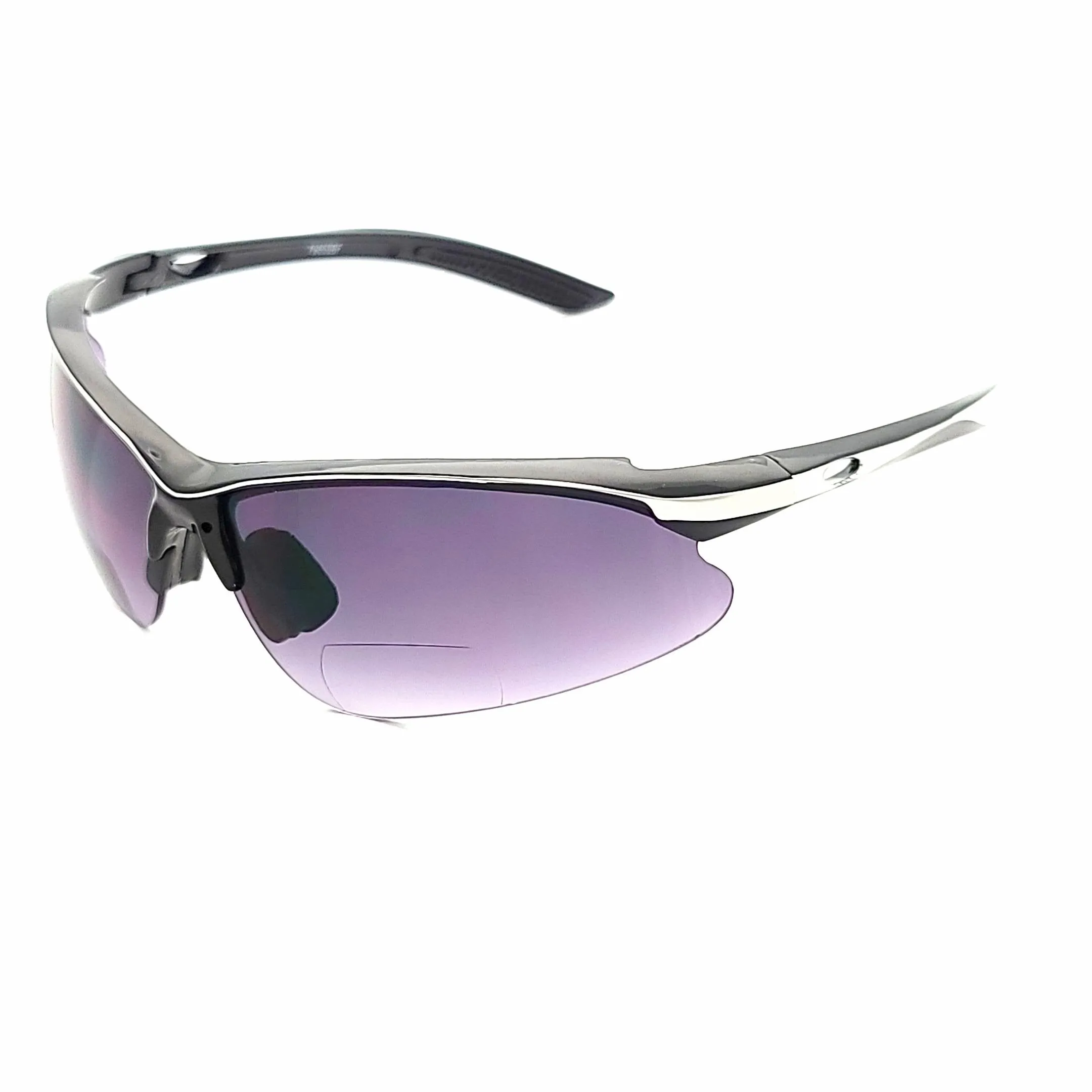 Stellar Sporty Half-rim Bifocal Reading Sunglasses