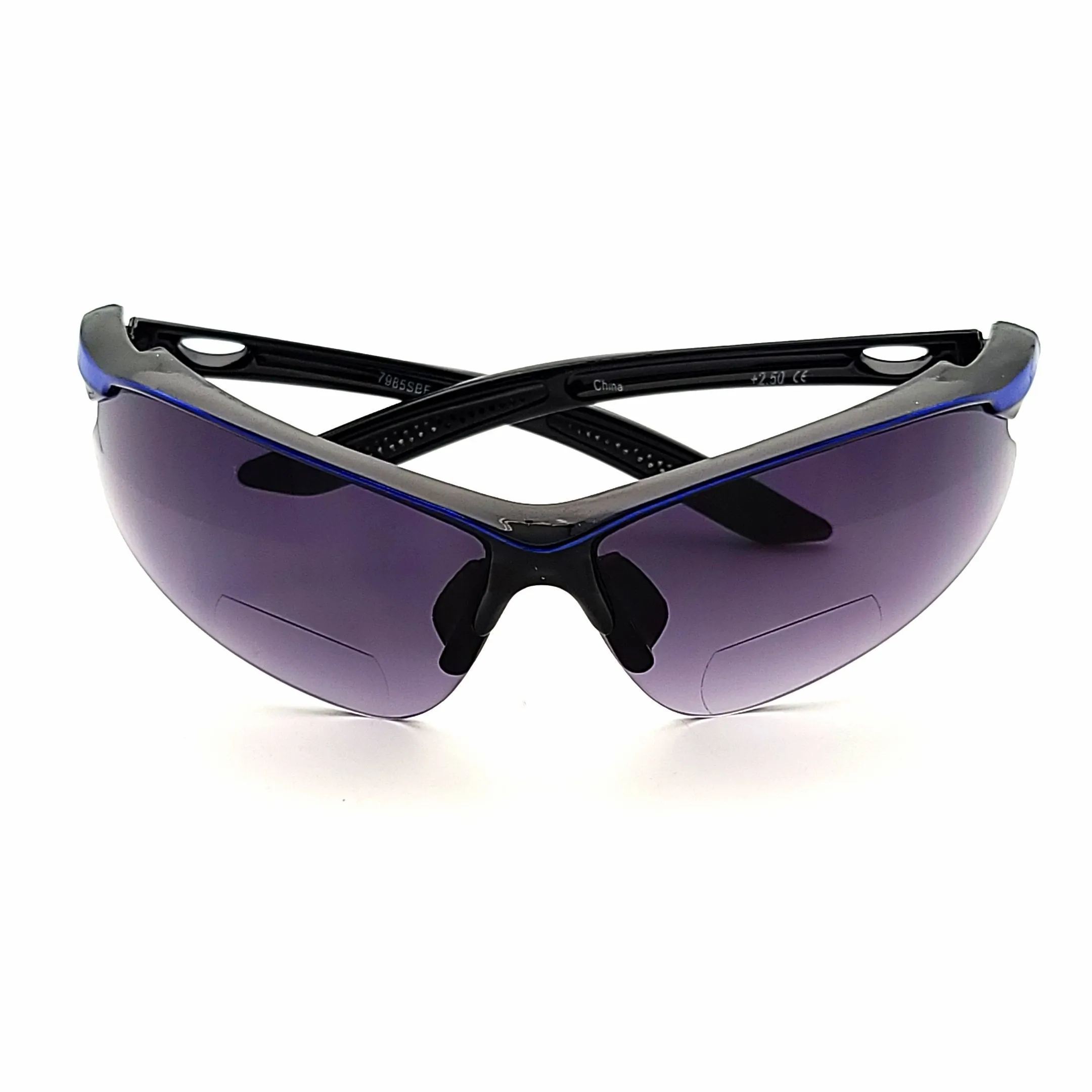 Stellar Sporty Half-rim Bifocal Reading Sunglasses