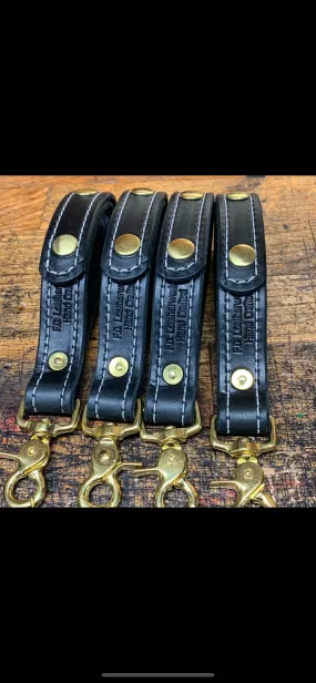 Stitched Leather Glove Strap / Utility Strap