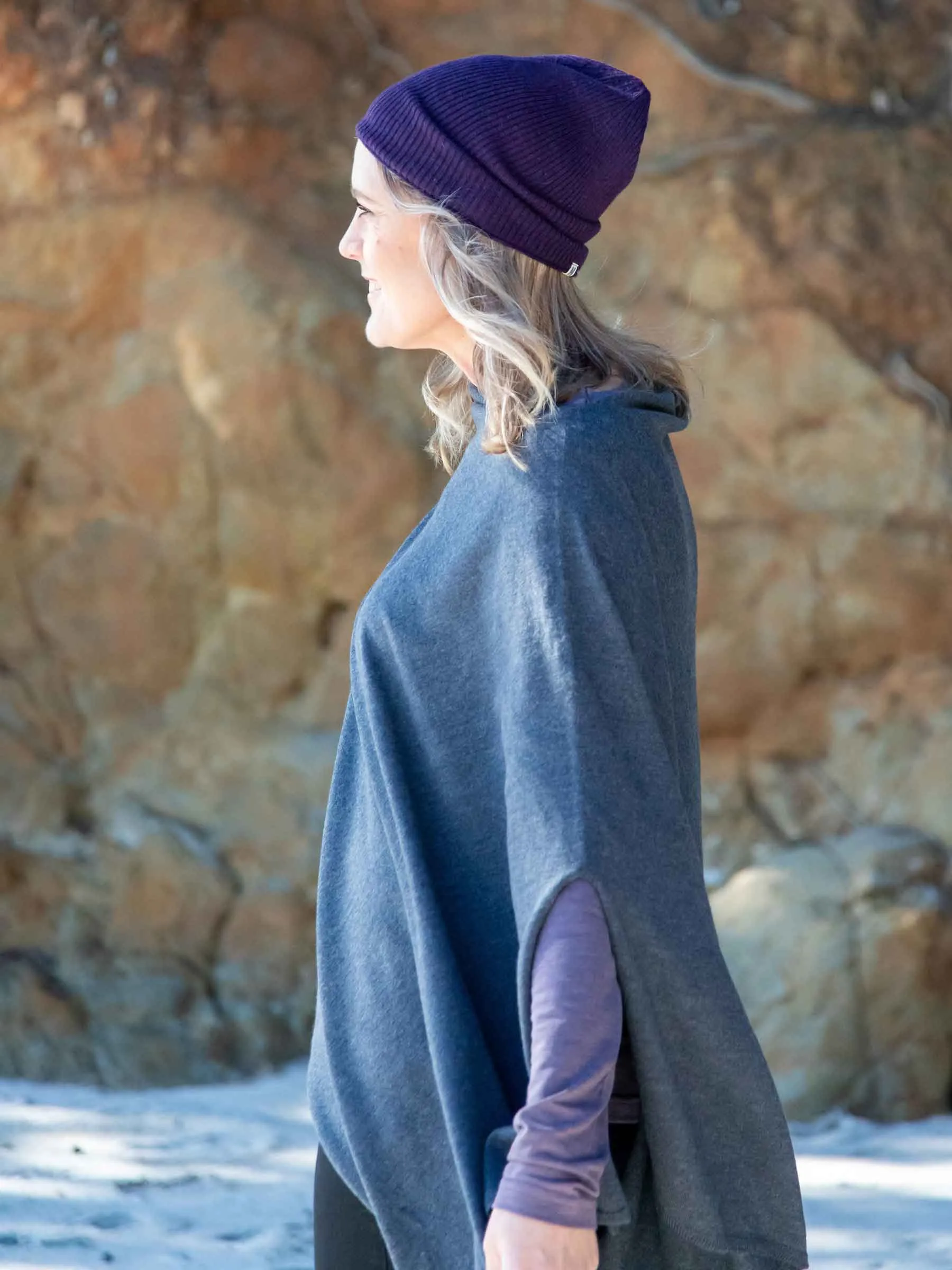 Women's Aroha Wrap Charcoal
