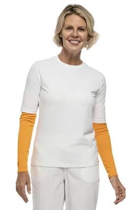 Women's Navagio Sun Sleeves  |  Apricot Crush